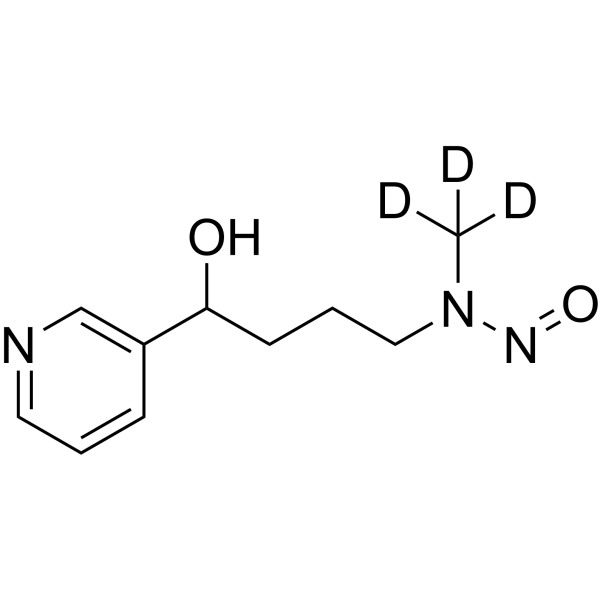 4-(Methylnitrosamino)-1-(3-pyridyl)-1-butanol-d3 1020719-61-2